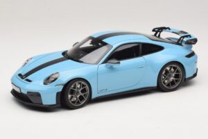 Porsche 911 992.2 GT3 Weissach Package Gulf Blue Norev 1:18 187000 Metal