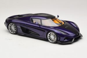Koenigsegg Regera Roxo GT Spirit 1:18 GT973 Resina - imagem 4 de 6