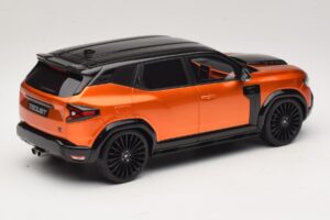 Dacia Duster Mk3 Redust Sport 4x2 Hybrid Metallic Orange Otto 1:18 OT1316 Resina - imagem 2 de 6
