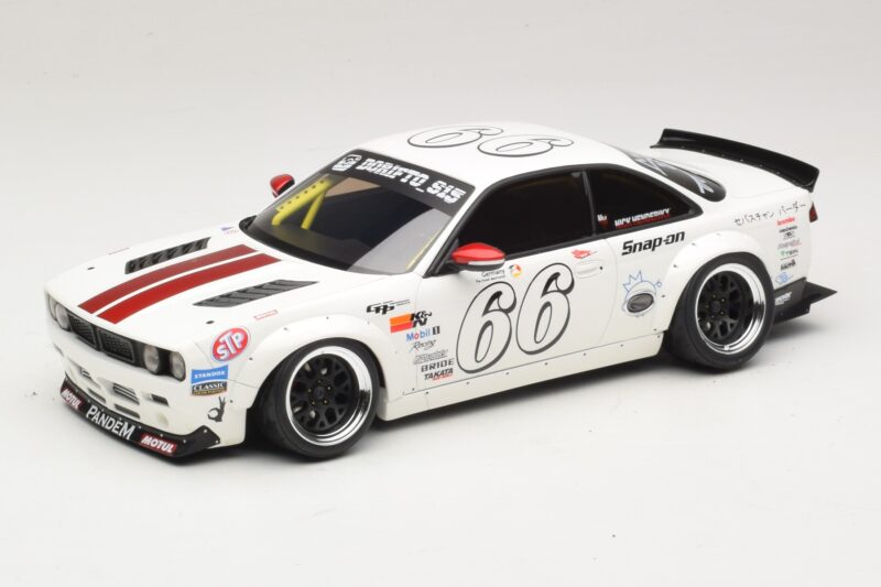 Nissan Silvia S14 Rocket Bunny Boss White Otto 1:18 OT1240 Resina