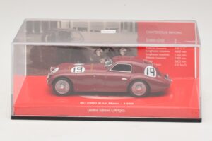 Alfa Romeo 8C 2900B #19 R. Sommer / C. Biondetti 24 Hours of Le Mans Winner 1938 Minichamps 1:43 403120473 Metal - imagem 4 de 4