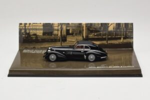Alfa Romeo 8C 2900B Lungo Preto Minichamps 1:43 436120421 Metal