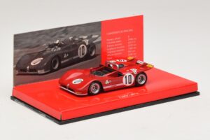 Alfa Romeo T33/3 #10 R. Stommelen / N. Galli ADAC 1000km Nurburgring 1971 Minichamps 1:43 436711210 Metal - imagem 2 de 5