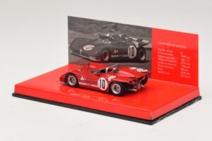Alfa Romeo T33/3 #10 R. Stommelen / N. Galli ADAC 1000km Nurburgring 1971 Minichamps 1:43 436711210 Metal - imagem 3 de 5