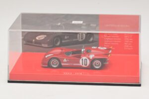 Alfa Romeo T33/3 #10 R. Stommelen / N. Galli ADAC 1000km Nurburgring 1971 Minichamps 1:43 436711210 Metal - imagem 4 de 5