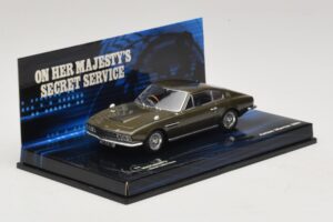Aston Martin DBS On Her Majesty's Secret Service Minichamps 1:43 436137600 Metal - imagem 2 de 5