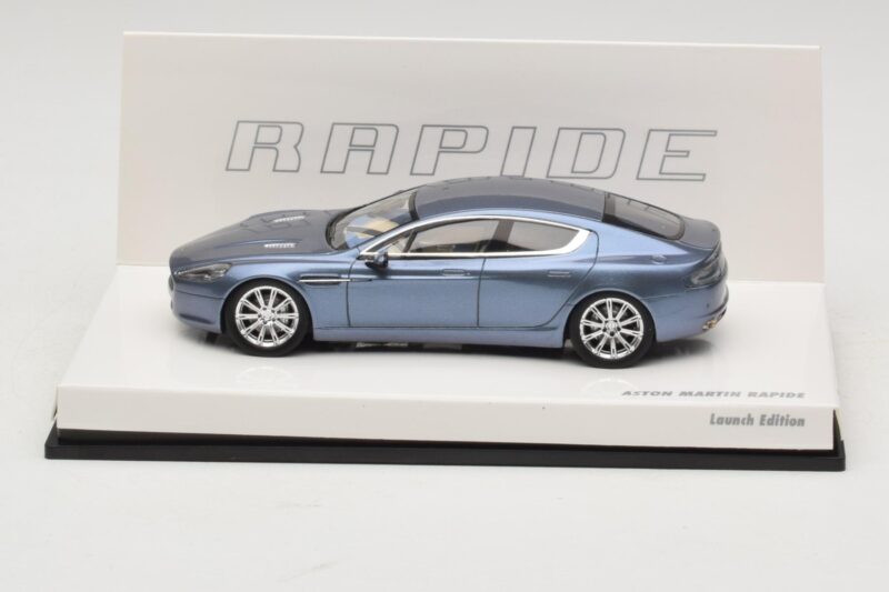 Aston Martin Rapide Azul Metálico Minichamps 1:43 437137903 Metal