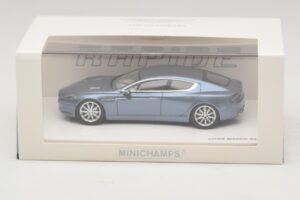 Aston Martin Rapide Azul Metálico Minichamps 1:43 437137903 Metal - imagem 5 de 5