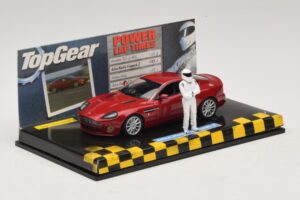 Aston Martin Vanquish S Vermelho Top Gear Com Figura Minichamps 1:43 519431372 Metal - imagem 2 de 5