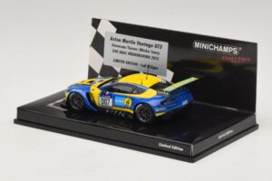 Aston Martin Vantage GT3 #007 A. Simonsen / Turner 24 Hours of Nurburgring 2013 Minichamps 1:43 437131307 Metal - imagem 3 de 5