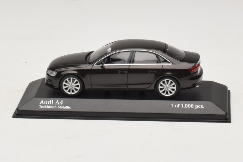 Audi A4 B8 Castanho Metálico Minichamps 1:43 410011000 Metal