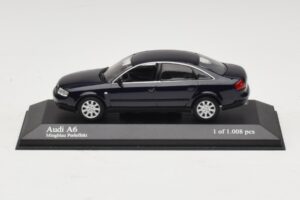 Audi A6 C5 Azul Metálico Minichamps 1:43 430010201 Metal