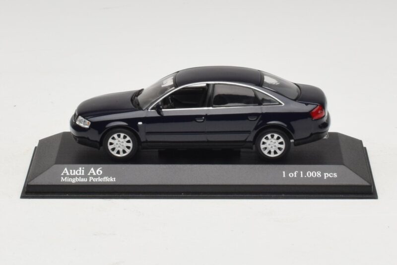 Audi A6 C5 Azul Metálico Minichamps 1:43 430010201 Metal