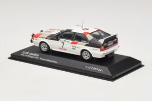 Audi Quattro #7 M. Mouton / F. Pons Pikes Peak International Hill Climb 1984 Minichamps 1:43 AUDI014 Metal - imagem 3 de 4