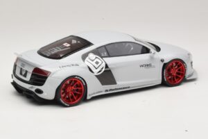 Audi R8 42 Liberty Walk Branco GT Spirit 1:18 GT325 Resina - imagem 2 de 6
