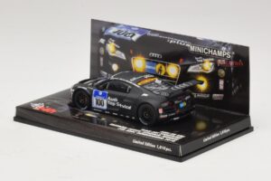 Audi R8 LMS GT3 #100 M. Ekstrom / O. Jarvis Abt Sportsline 24 Hours of Nurburgring 2010 Minichamps 1:43 437101900 Metal - imagem 3 de 5