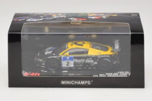 Audi R8 LMS GT3 #2 24 Hours of Nurburgring 2010 Minichamps 1:43 437101902 Metal - imagem 4 de 5