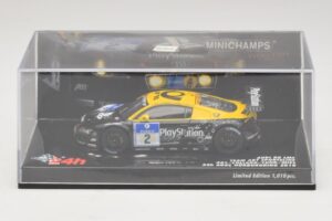 Audi R8 LMS GT3 #2 24 Hours of Nurburgring 2010 Minichamps 1:43 437101902 Metal - imagem 5 de 5