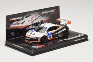 Audi R8 LMS GT3 #49 Krebs / Vogler Hankook 24 Hours of Nurburgring 2010 Minichamps 1:43 437101949 Metal - imagem 2 de 5