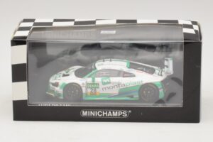 Audi R8 LMS Montaplast By Land-Motorsport #28 C. Haase / S. Ortelli ADAC GT Masters 2016 Minichamps 1:43 437161198 Metal - imagem 4 de 4