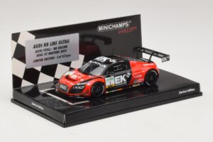 Audi R8 LMS Ultra #1 EK S. Asch / Stoll ADAC GT Masters 2013 Minichamps 1:43 437130101 Metal - imagem 2 de 5