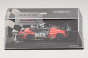 Audi R8 LMS Ultra #1 EK S. Asch / Stoll ADAC GT Masters 2013 Minichamps 1:43 437130101 Metal - imagem 4 de 5