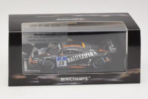 Audi R8 LMS Ultra #29 Team WRT Sandstorm L. Vanthoor 24 Hours of Nurburgring 2013 Minichamps 1:43 437130129 Metal - imagem 5 de 5