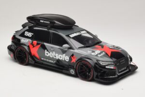 Audi RS6 C7 Avant DTM Com Caixa De Tejadilho GT Spirit 1:18 GT321 Resina - imagem 4 de 6