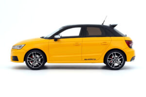 Audi S1 8X Sportback Vegas Yellow Otto 1:18 OT1246 Resina - imagem 3 de 5