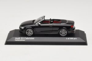 Audi S3 8P Cabriolet Preto Minichamps 1:43 437013030 Metal