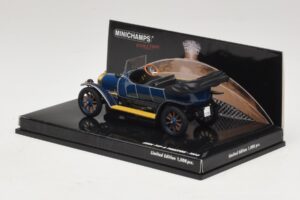 Audi Typ A Phaeton Azul Minichamps 1:43 437019031 Metal - imagem 3 de 5