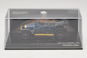 Audi Typ A Phaeton Azul Minichamps 1:43 437019031 Metal - imagem 4 de 5