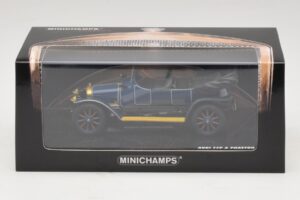 Audi Typ A Phaeton Azul Minichamps 1:43 437019031 Metal - imagem 5 de 5