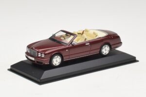 Bentley Azure Vermelho Metálico Minichamps 1:43 436139560 Metal - imagem 2 de 4