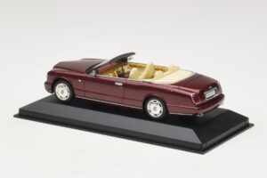 Bentley Azure Vermelho Metálico Minichamps 1:43 436139560 Metal - imagem 3 de 4