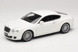 Bentley Continental GT Branco Caixa De Substituição Minichamps 1:18 100139621-R1 Metal