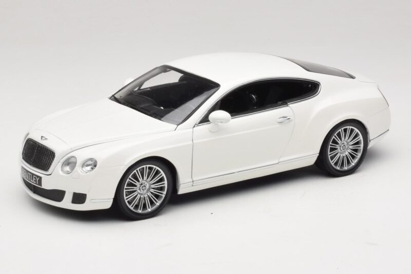 Bentley Continental GT Branco Caixa De Substituição Minichamps 1:18 100139621-R1 Metal