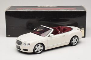 Bentley Continental GTC Branco Caixa De Substituição Minichamps 1:18 100139032-R1 Metal - imagem 8 de 8