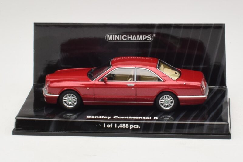 Bentley Continental R Vermelho Metálico Minichamps 1:43 Bentley Continental R Vermelho Metálico Minichamps 1:43 436139920 Metal