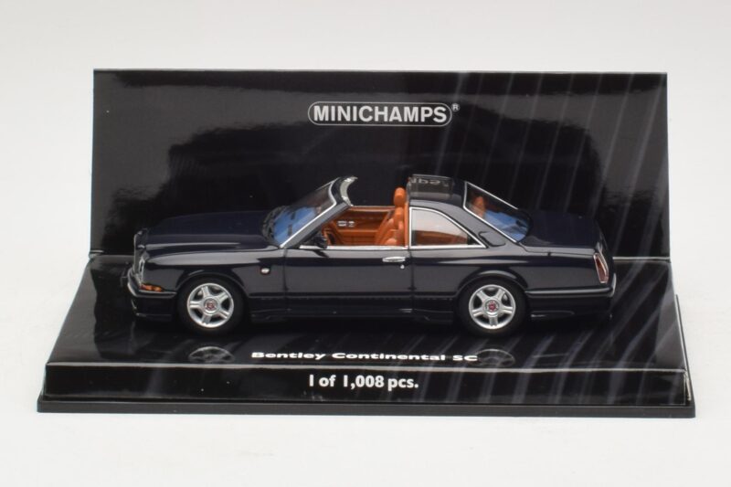 Bentley Continental SC Azul Escuro Minichamps 1:43 Bentley Continental SC Azul Escuro Minichamps 1:43 436139990 Metal