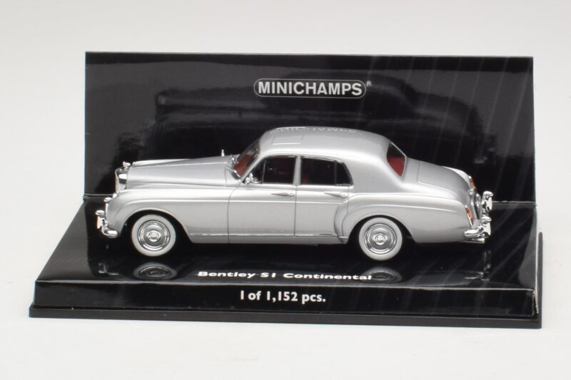 Bentley S1 Continental Prata Minichamps 1:43 Bentley S1 Continental Prata Minichamps 1:43 436139552 Metal