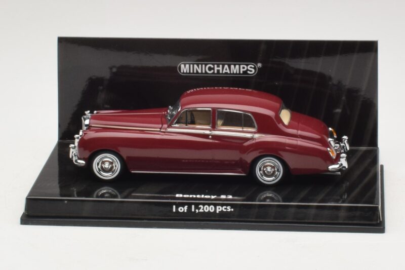 Bentley S2 Standard Saloon Vermelho Minichamps 1:43 436139951-O1 Metal