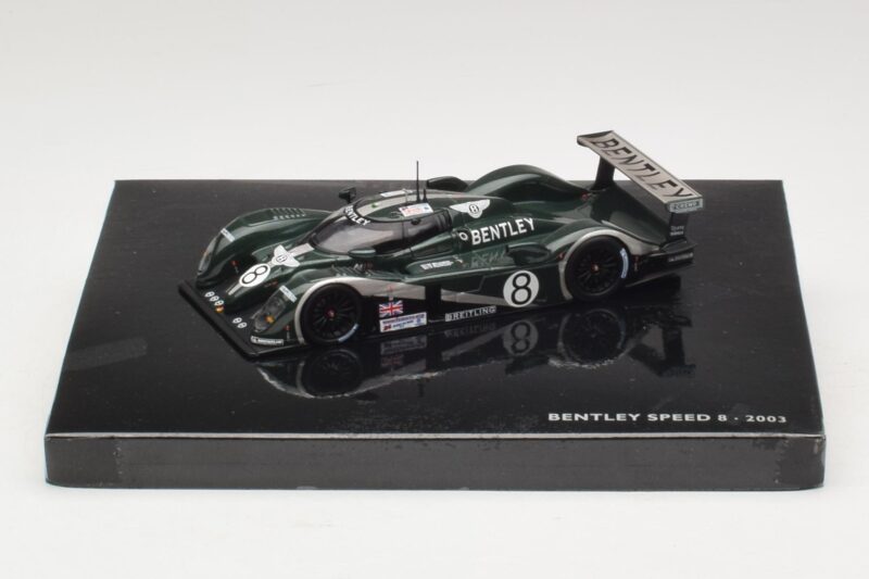 Bentley Speed 8 LMP900 #8 J. Herbert / D. Brabham / M. Blundell 24 Hours of Le Mans 2003 Minichamps 1:43 BL364 Metal