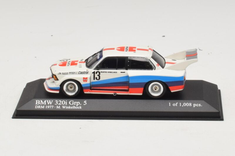 BMW 320i Group 5 #13 M. Winkelhock DRM 1977 Minichamps 1:43 BMW 320i Group 5 #13 M. Winkelhock DRM 1977 Minichamps 1:43 400772313 Metal