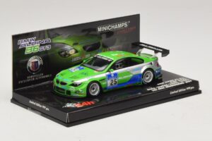 BMW Alpina B6 GT3 #25 24 Hours of Nürburgring 2009 Minichamps 1:43 437092625 Metal - imagem 2 de 5