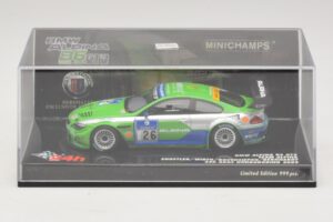BMW Alpina B6 GT3 #26 24 Hours of Nürburgring 2009 Minichamps 1:43 437092626 Metal - imagem 4 de 5