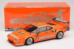 BMW M1 Jägermeister #31 K. Konig DRM 1982 Minichamps 1:18 180822931 Metal - imagem 8 de 8