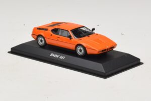 BMW M1 Laranja Maxichamps 1:43 940025020 Metal - imagem 3 de 4
