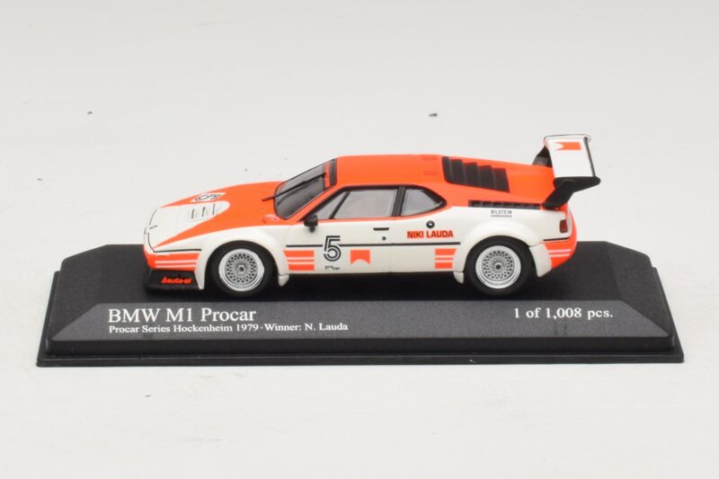 BMW M1 Procar #5 N. Lauda Procar Series 1979 Minichamps 1:43 BMW M1 Procar #5 N. Lauda Procar Series 1979 Minichamps 1:43 430792595 Metal