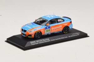 BMW M235i Pixum Team #309 Fischer / Konnerth 24 Hours of Nurburgring 2015 Minichamps 1:43 437152509 Metal - imagem 2 de 4